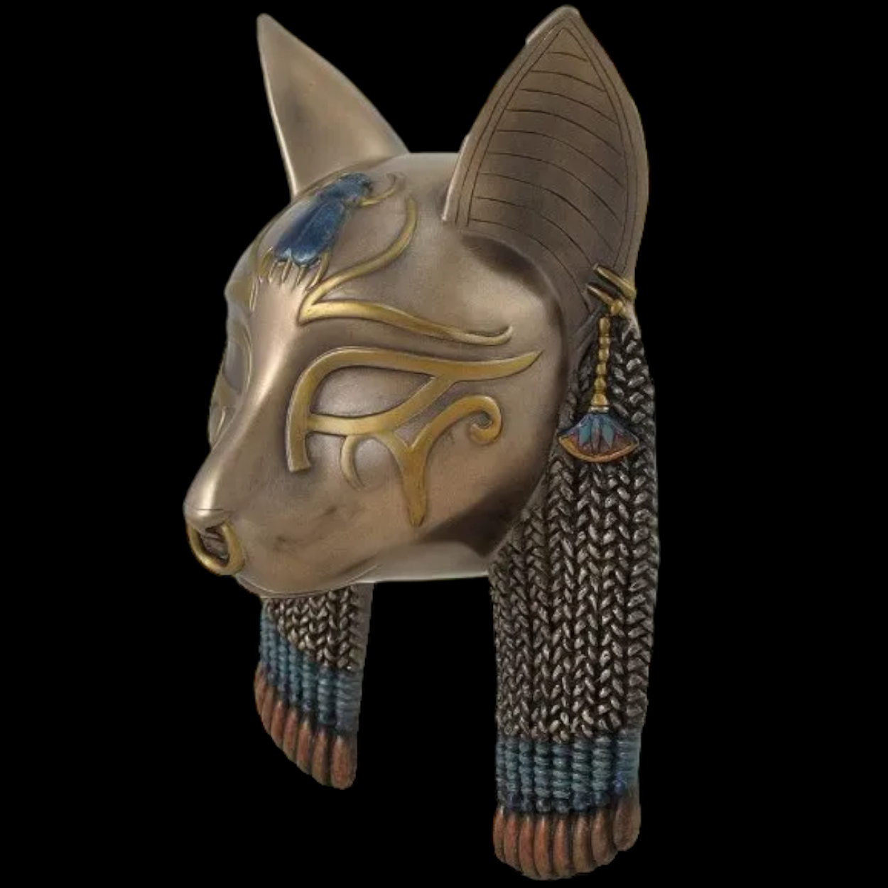 MASK OF THE EGYPTIAN GODDESS BASTET VERONESE WU76490A4 eBay