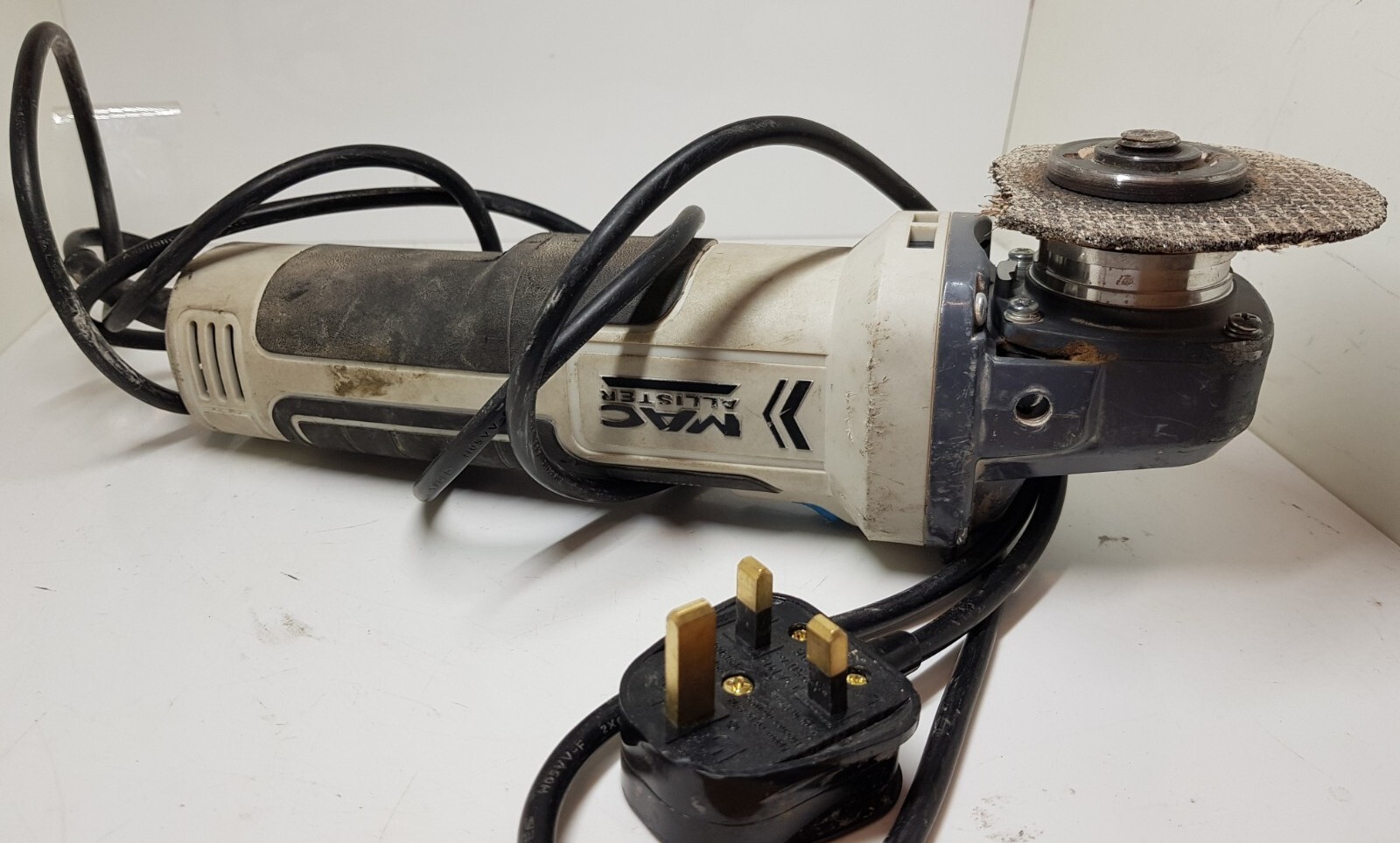 Mac Allister MAG750 750W 115mm Angle Grinder 240v used unboxed eBay