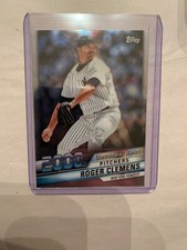 ROGER CLEMENS CHROME DECADES BEST WALMART TINS EXCLUSIVE 2020 TOPPS SERIES 1