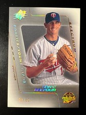 2001 SPx Spectrum #103 Grant Balfour #'d 22/50 Twins