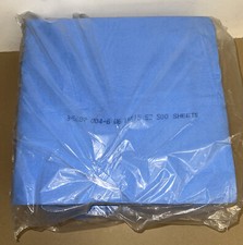  1000 C.S.R. Autoclave Sterilization Wraps 15" x 15" Blue