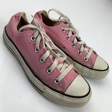Converse All Star Low Top Shoes Mens Size 4 Womens 6 Pink