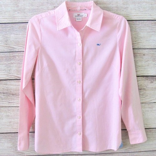 Women's Vineyard Vines Pink Oxford 