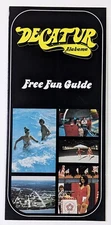 1970s Decatur Alabama Free Fun Guide Vintage Travel Brochure Point Mallard Park