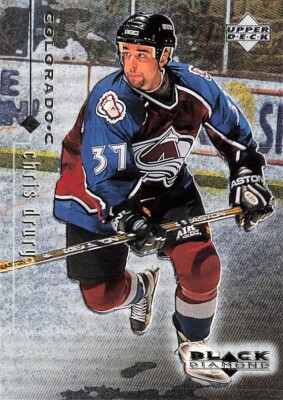 Chris Drury 1998-99 Black Diamond Colorado Avalanche Hockey Card