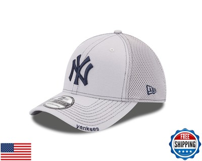 New Era MLB NEO 39Thirty Stretch Fit Cap, Gray, Medium/Large