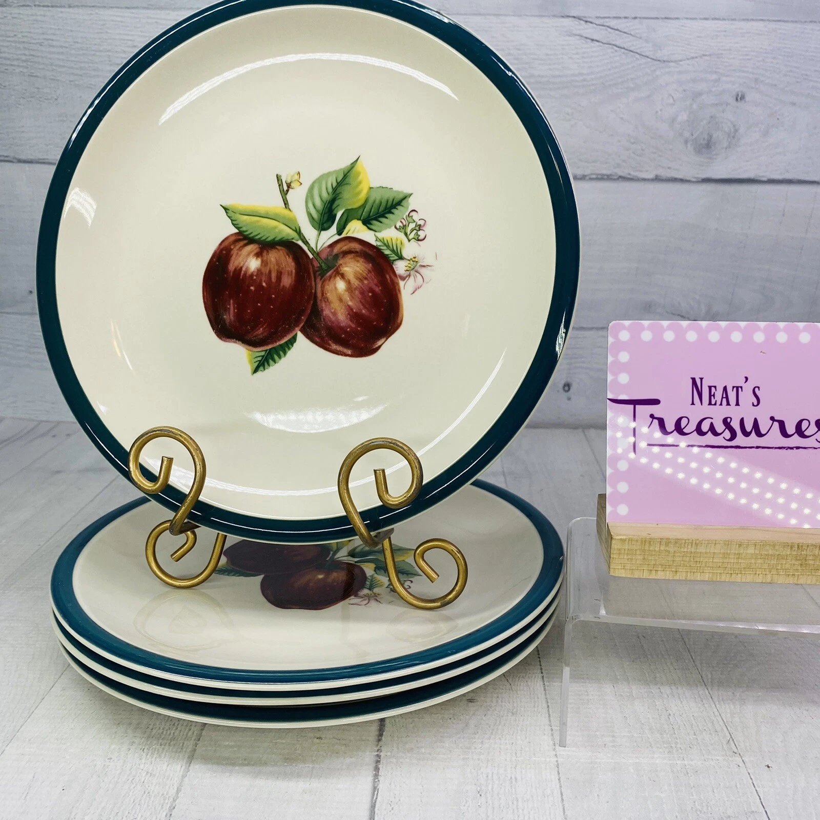 China Pearl Casuals Apples Dinner Plate - Thumbnail 4