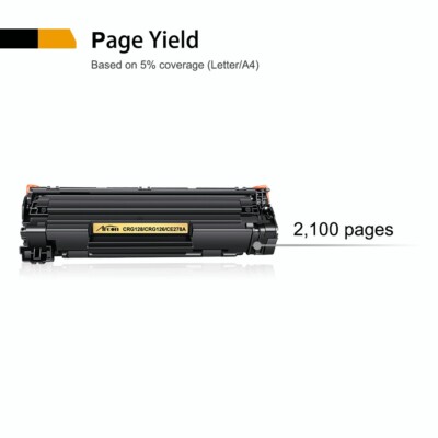 Cartuccia Toner Compatibile CRG128 2PK Per Stampanti Canon - Foto 11