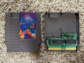 Tetris NES (Nintendo Entertainment System, 1989) Cartridge Manual Tested