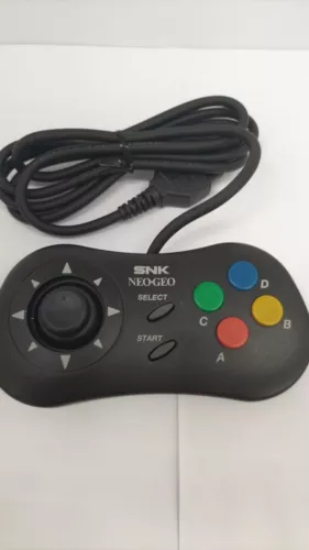 Rare! Original Neo Geo Controller for Neo Geo CD (Black)