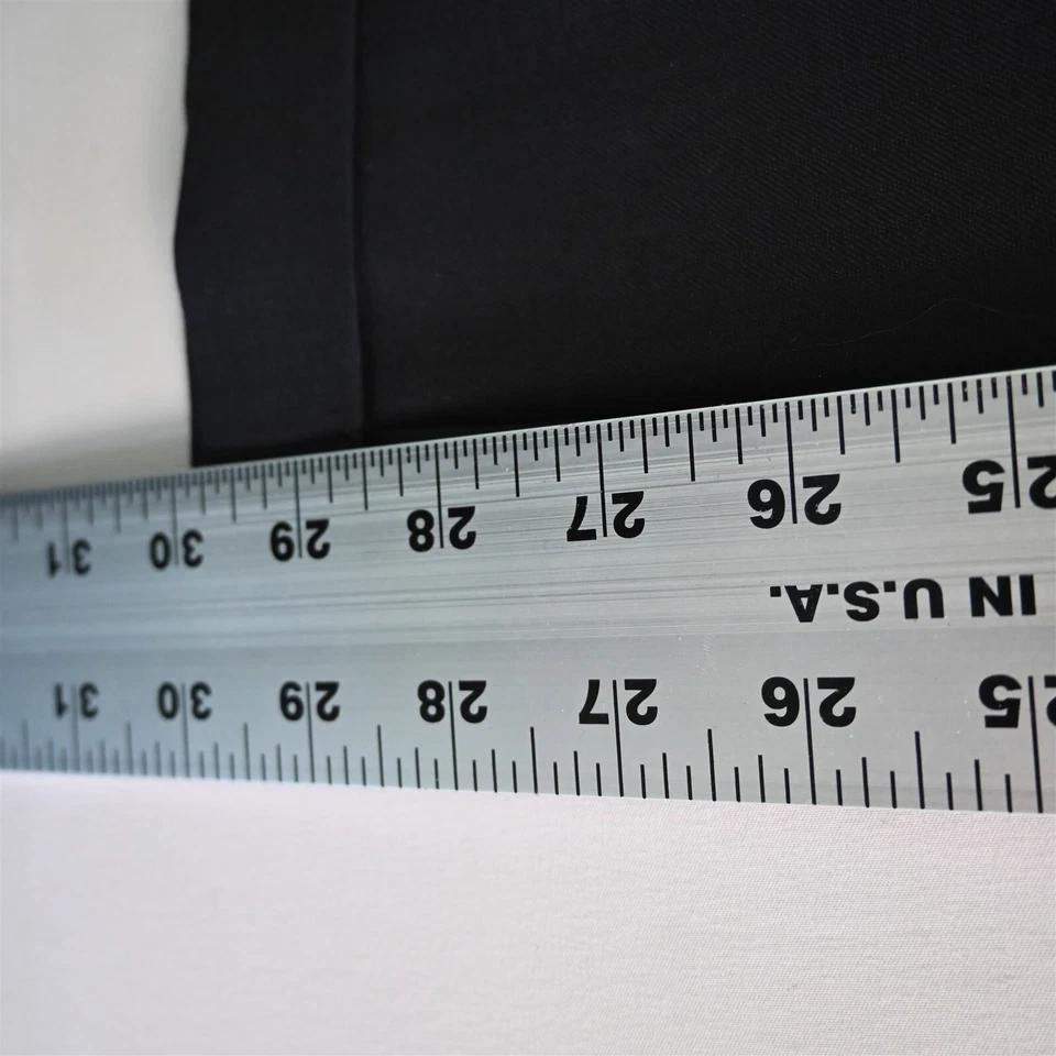 Pantalones de vestir Jack Victor 36x32 marrón a rayas marco plisado con puños 100 % lana para hombre Foto 4 de 4