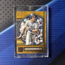 2025 Topps Museum Collection George Brett Gold #/249 Royals