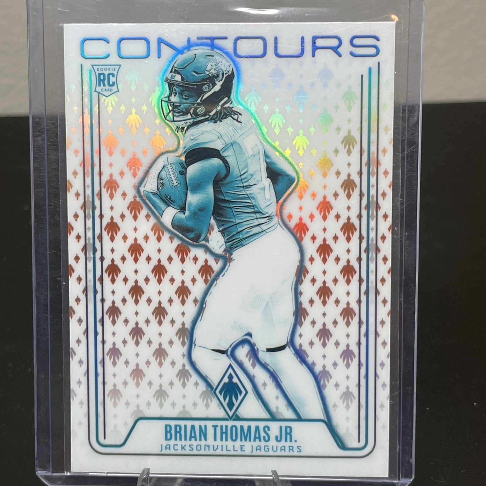 2024 Panini Phoenix - Contours Brian Thomas Jr. #CON-BTJ (RC) Orange Prizm