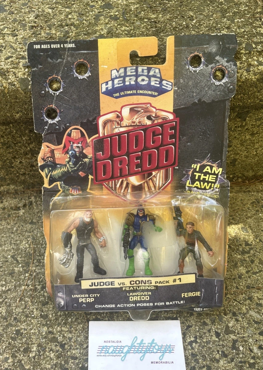 Judge dredd stallone gi joe 3 3/4 SIZE style Mean machine