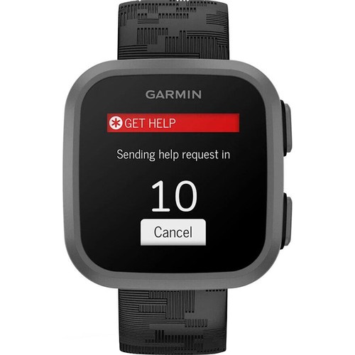 Garmin Bounce Dziecięcy Smartwatch Dwukierunkowy tekst i wiadomość głosowa Śledzenie lokalizacji - Czarny - Zdjęcie 7 z 12