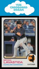Bryan Lavastida 2022 Topps Heritage #668 RC Cleveland Guardians