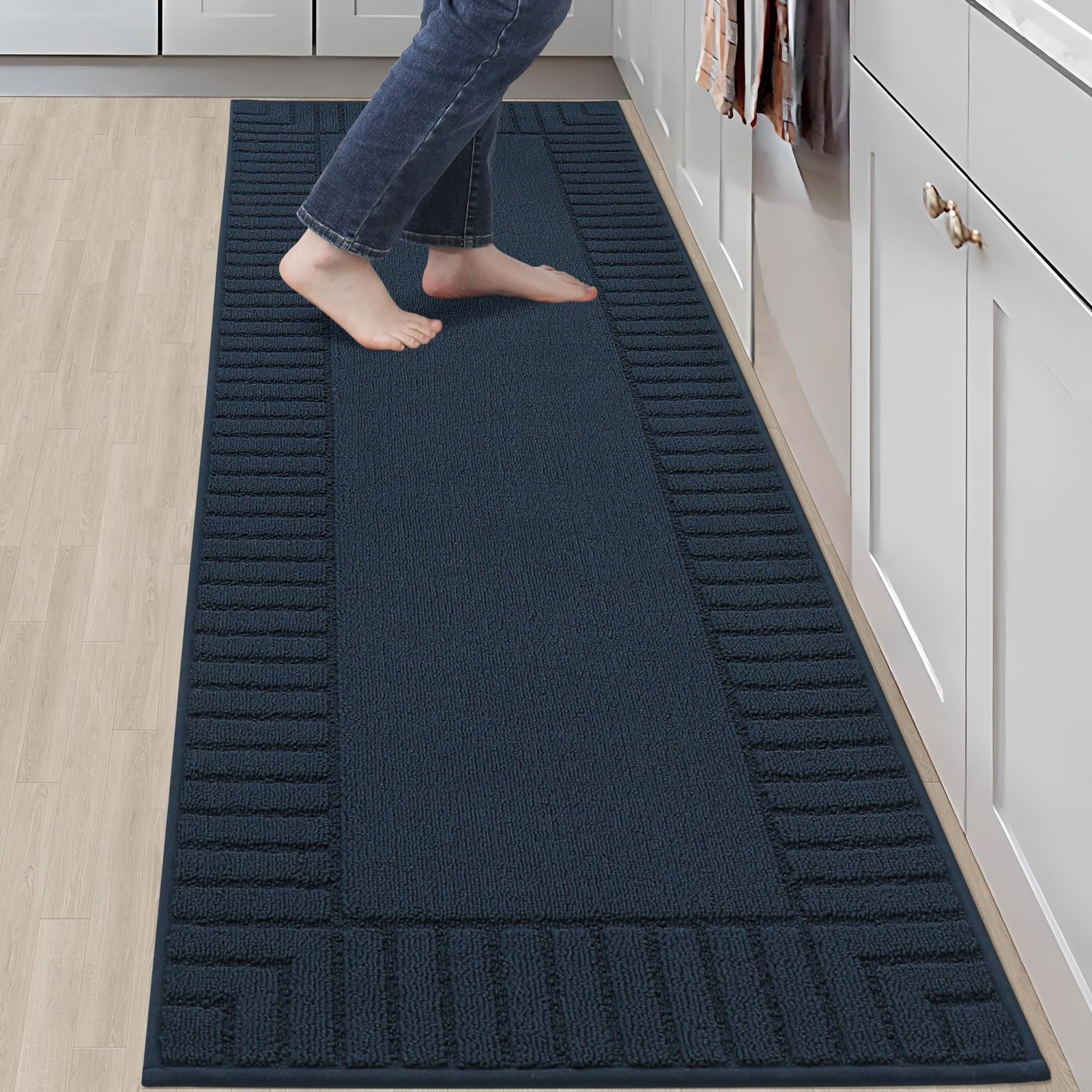Non-Slip Absorbent Kitchen Runner Rug for Floors