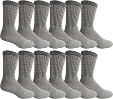 12 Pairs Wholesale Merino Wool Thermal Boot Socks Mens/Assorted Thermal Sock