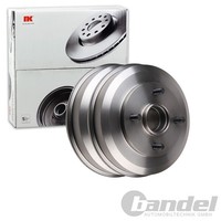 2X NK Ø 203Mm Bremstrommeln Satz Hinten Passend FüR Ford Focus | 252534