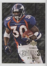 2000 Upper Deck Black Diamond Gold 152/1000 Terrell Davis #34 HOF 13h2