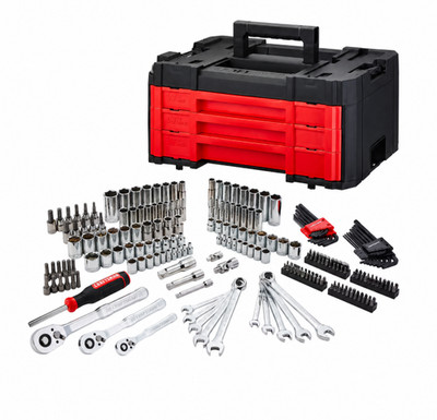 NEW CRAFTSMAN VERSASTACK 242-Piece SAE Metric Tool Set Case Free Ship