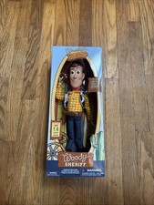 Disney Pixar Toy Story Woody The Sheriff Talking Pull String Woodys Roundup NEW