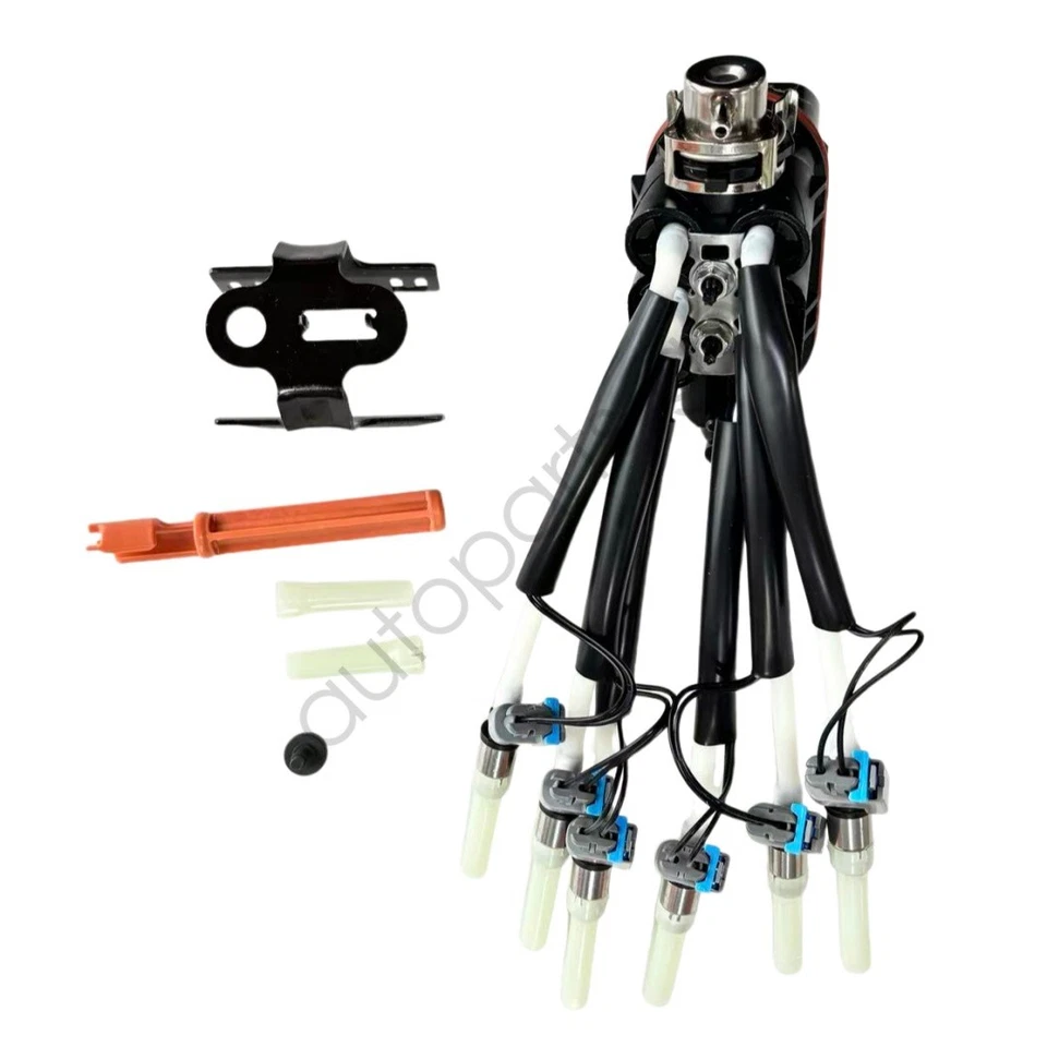 New For 96-02 GMC Chevy Trucks Pickup V6 Spider Vortec Fuel Injector Assembly Foto 3 de 4