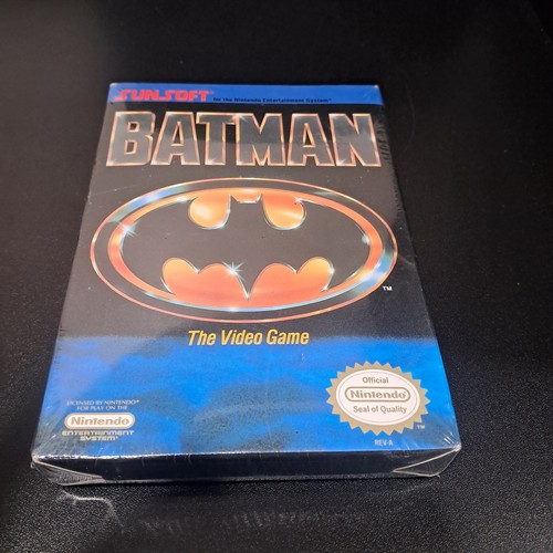 Batman The Video Game 90s NES Factory Sealed H-Seam Oval Nintendo Seal Brand New - Picture 19 of 24