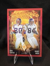 Randy Moss Cris Carter 2024 Panini Phoenix Red /99 #TT-MIN Vikings