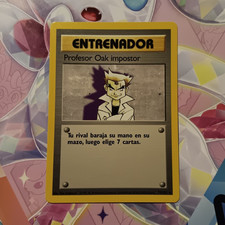 Pokémon Impostor Professor Oak Base Set 73/102 Rare Regular Spanish Wizards 1999 on eBay