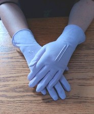 1950's Van Raalte Wrist Gloves Womens Purple Formal Vintage 20th Century Bridal