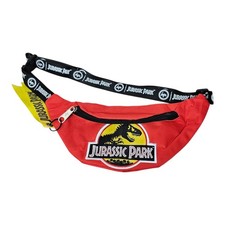 JURASSIC PARK BUMBAG BUM BAG RED HYPE CLOTHING FANNY PACK MOVIE MERCH