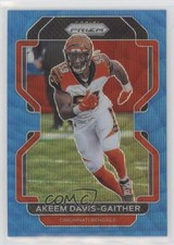 2021 Panini Prizm Blue Wave Prizm 2/199 Akeem Davis-Gaither #275 0g27