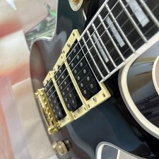 Only Sold To USA Custom LP Black Frampton Phoenix Electric Guitar HHH Pickups