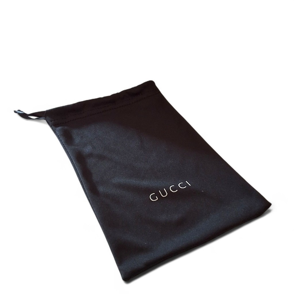 GUCCI Black Rectangular Sunglasses - image 12