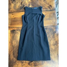 Ann Taylor Sleeveless Black Dress Size 6