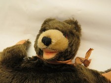 ESF-41130	Ältere Steiff Handpuppe Teddy Baby, mit Holzwolle gestopft