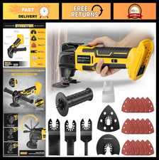 Cordless Oscillating Tool Kit, 6 Speed Brushl...