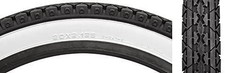 Neumático Sunlite Cruiser CST241, 26" x 2,125", negro/blanco