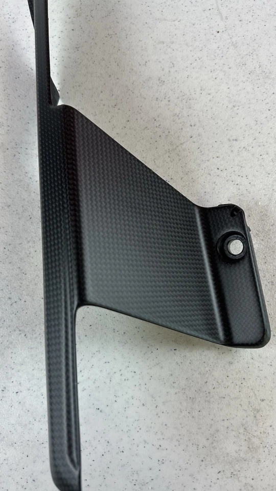 Ducati Panigale V4 V4S V4R SP SP2 2018-2024 Carbon Chain Guard OEM 96912001AA Foto 3 de 4