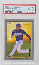 2020 Topps Update MOOKIE BETTS Turkey Red PSA 10 Gem Mint