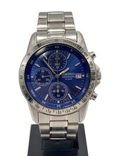 SEIKO Quartz Watch Analog Stainless BLU SLV SBTQ071