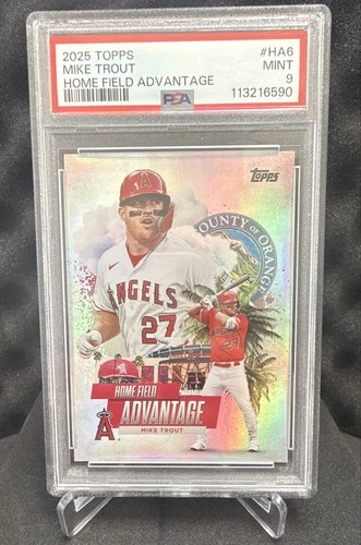 2025 Topps Series 1 - Home Field Advantage Mike Trout #HA-6