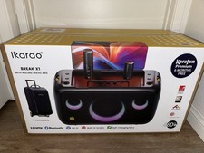 Ikarao Break X1 Karaoke Machine and Luggage Bundle