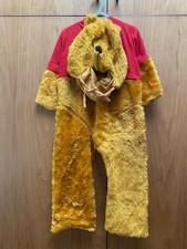 Vintage 80s Plush Winnie Pooh Halloween Costume Disney Store Sz Baby Toddler 2-4