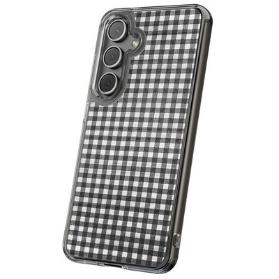 Tuf Case For Samsung Galaxy S(S25,S24,S23,S22,S21,S20),Black Plaid Print