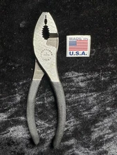 NOS 🔥 Sears Craftsman USA 🇺🇸 7" Long Slip Joint Pliers 45378 Western Forge P