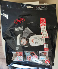 JSP Force 8 PressToCheck P3 Half Mask Respirator Size M EN143:2000/A1:2006