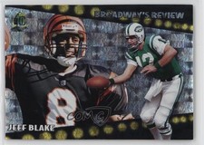 1996 Topps Broadway's Review Jeff Blake #BR3 2k3