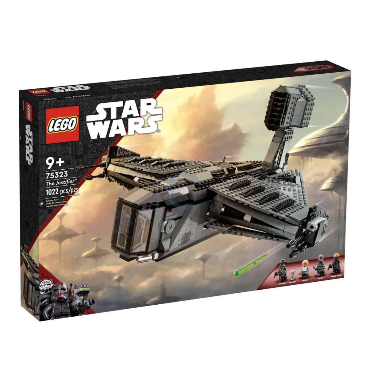 LEGO Justifier 75323 Building Kit with Figures and Instructions